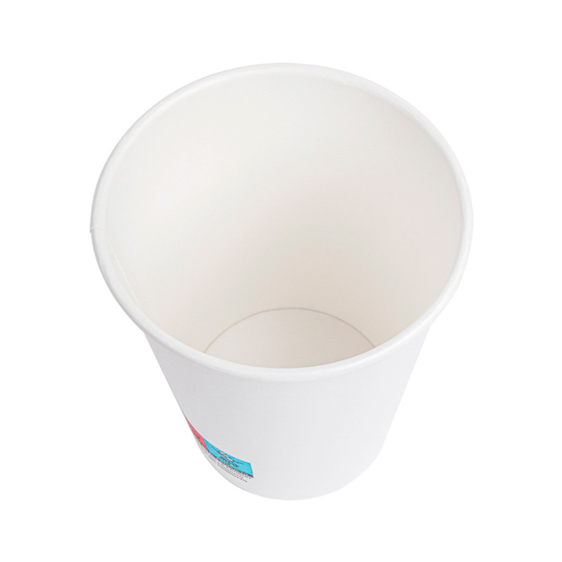 Vasos de papel Blancos Ø 90mm 360ml con tapa pp (1000 uds)