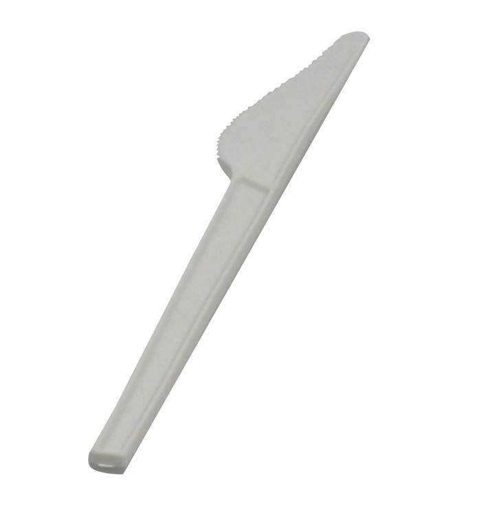 Cuchillo C-PLA de color blanco de 17cm