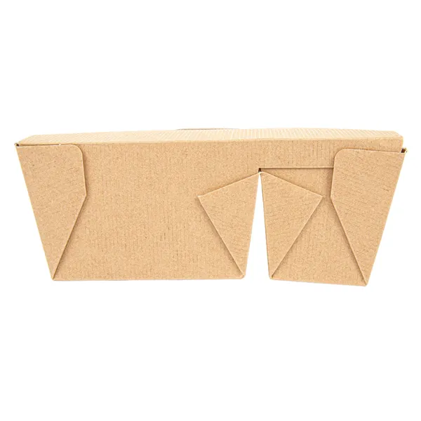 Cajas americanas de 2 compartimentos cartón kraft