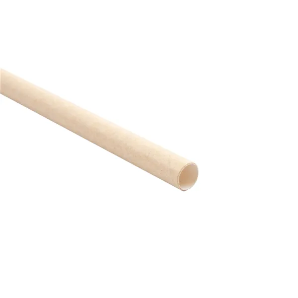 Pajitas de papel kraft rectas