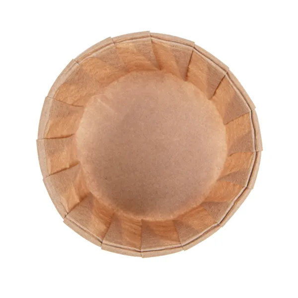 Tarrinas de papel antigrasa plisado kraft