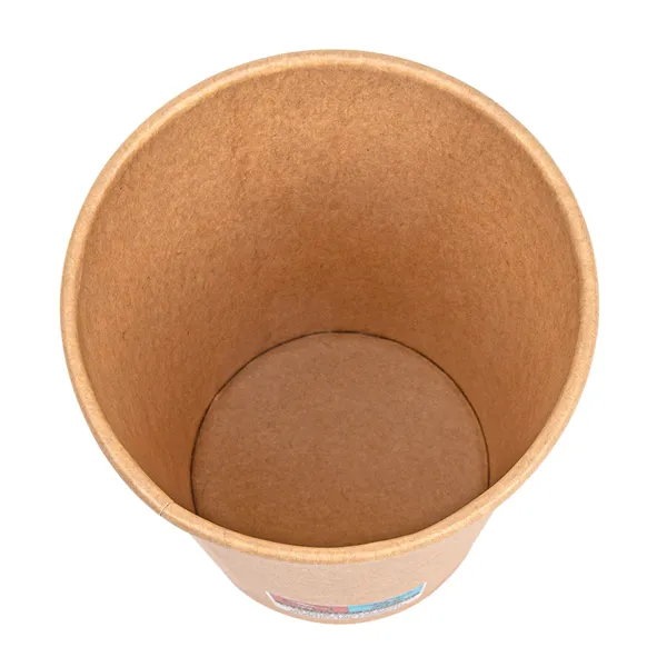 Vasos de cartón kraft para café