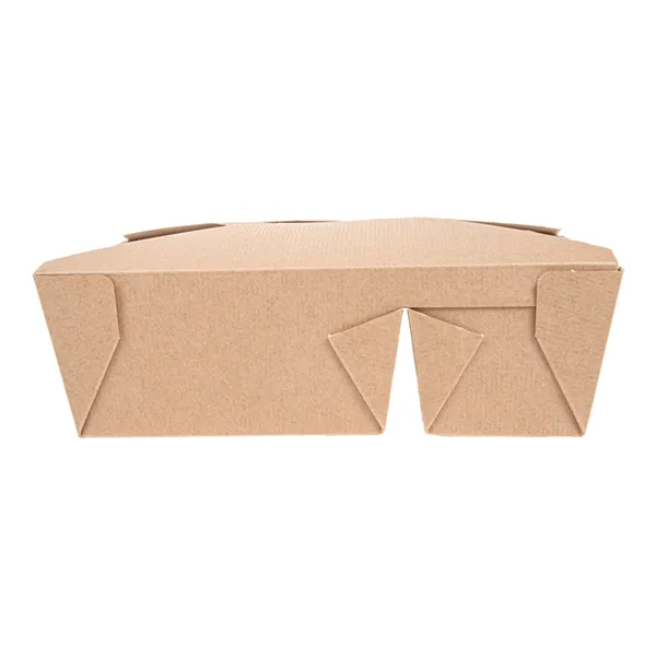 Cajas americanas de 2 compartimentos cartón kraft