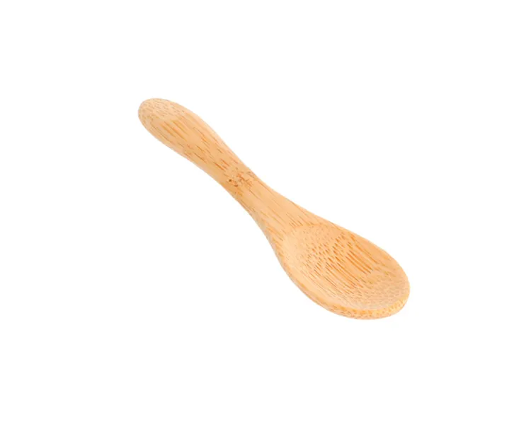 Mini cucharas 9 cm bambú