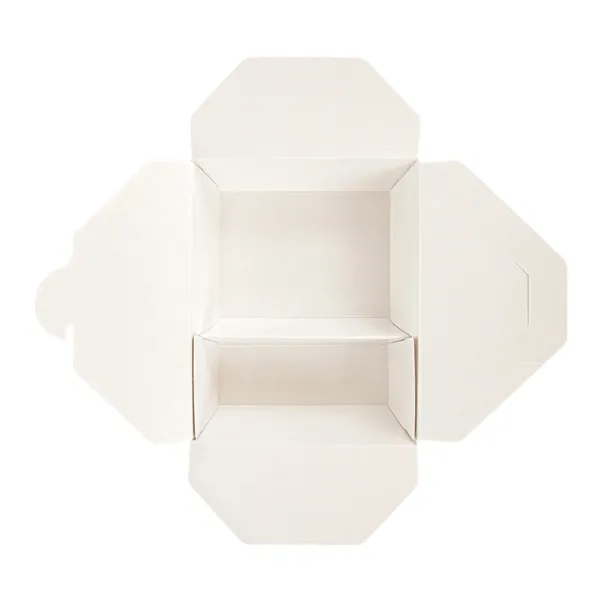 Cajas americanas de 2 compartimentos cartón kraft
