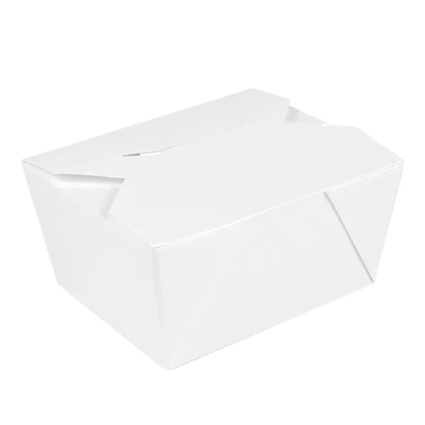 Cajas americanas microondables de cartón blanco "THEPACK""