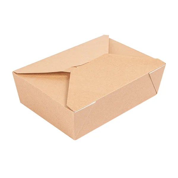 Cajas americanas microondables de cartón kraft "THEPACK"