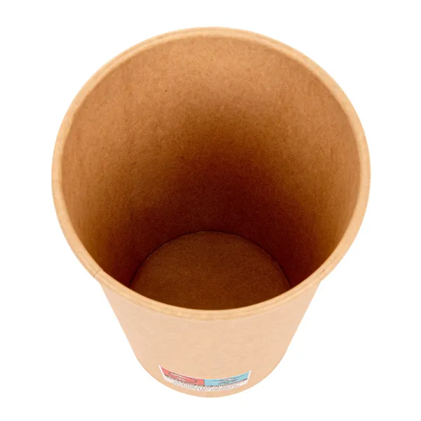 Vasos de cartón kraft para café