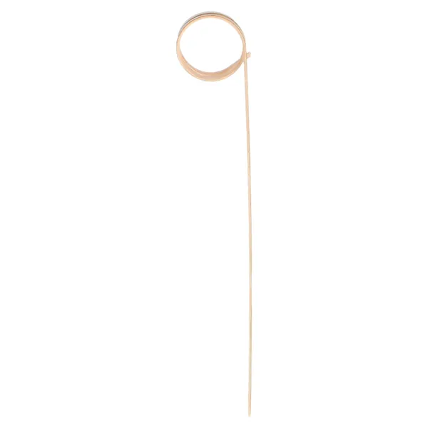 Picks de bambú con forma de Espiral