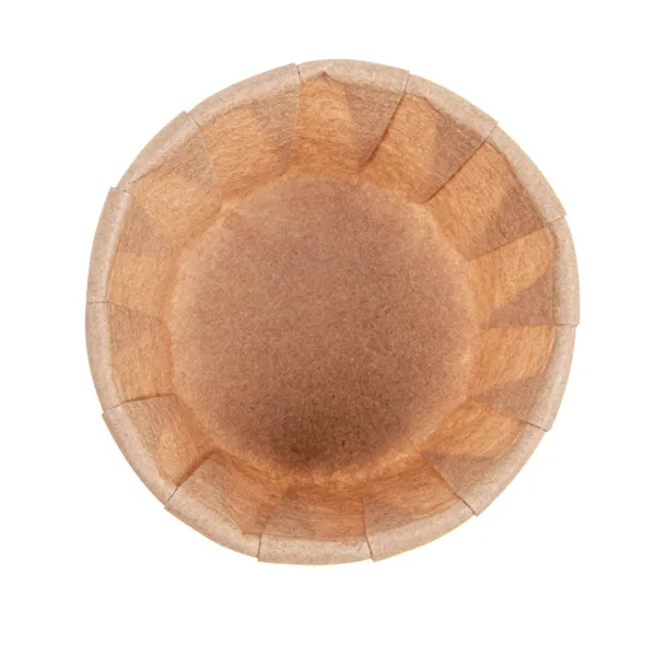 Tarrinas de papel antigrasa plisado kraft
