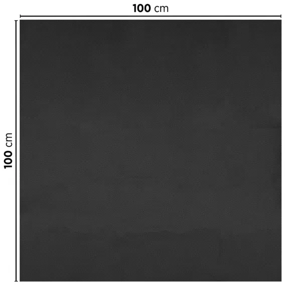 Manteles plegados color negro "SPUNBOND"