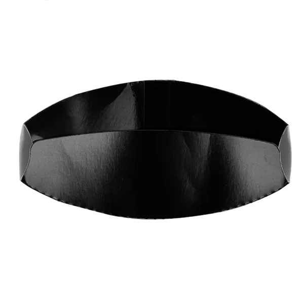 Vasos de cartoncillo negro con cierre para patatas fritas
