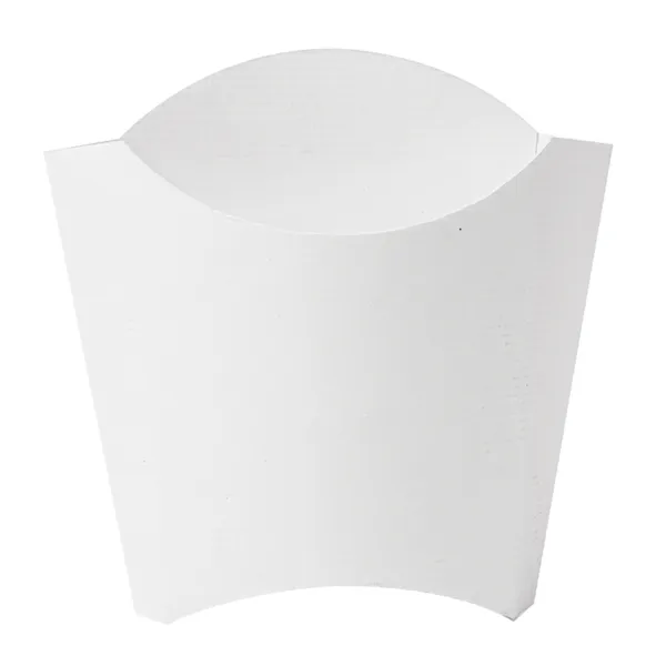 Cajetilla para patatas fritas cartón blanco "THEPACK"