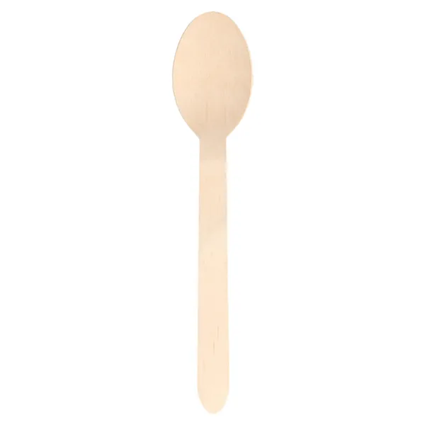 Cuchara de madera natural