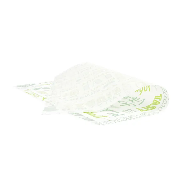 Papel antigrasa basket verde y blanco "PAROLE"