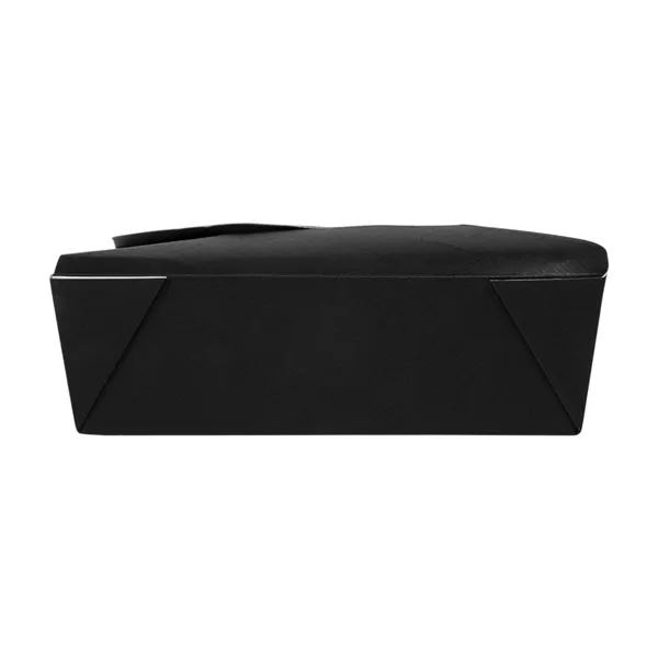 Cajas americanas microondables de cartón negro "THEPACK""