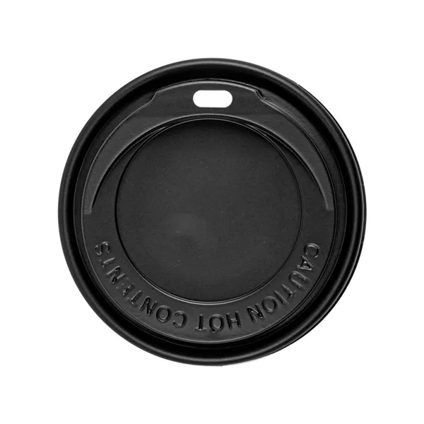 Tapas altas para vasos 360/480 ml negro ps