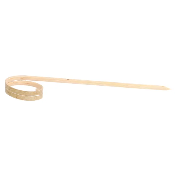 Picks de bambú con forma de Espiral