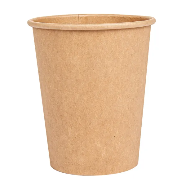 Vasos de cartón kraft para café