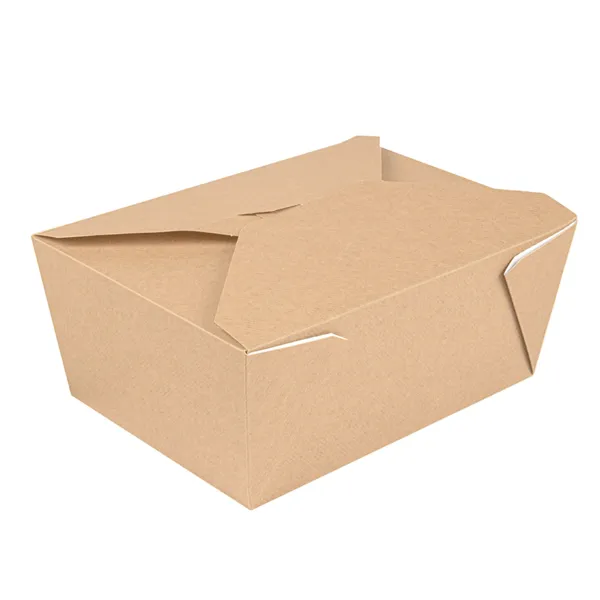 Cajas americanas microondables de cartón kraft "THEPACK"