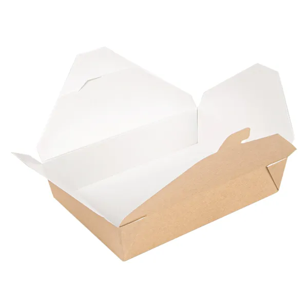 Cajas americanas microondables de cartón kraft "THEPACK"