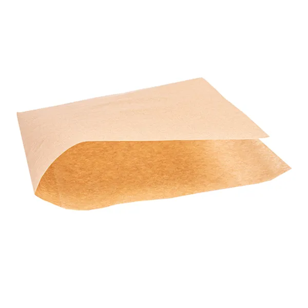 Papel antigrasa abierto 2 lados kraft