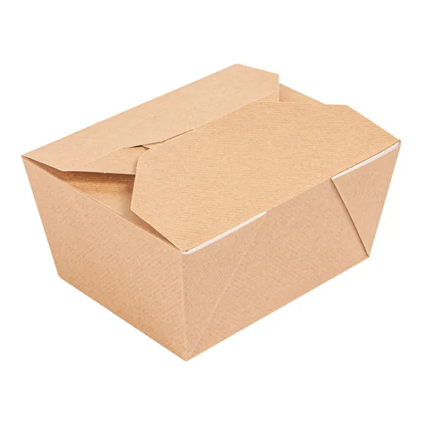Cajas americanas microondables de cartón kraft "THEPACK"