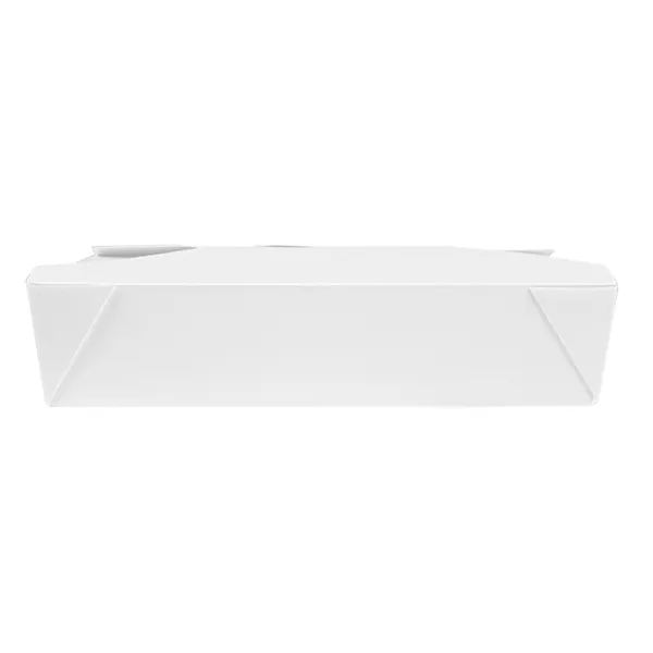 Cajas americanas microondables de cartón blanco "THEPACK""