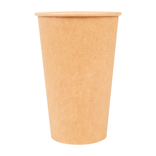 Vasos de cartón kraft para café