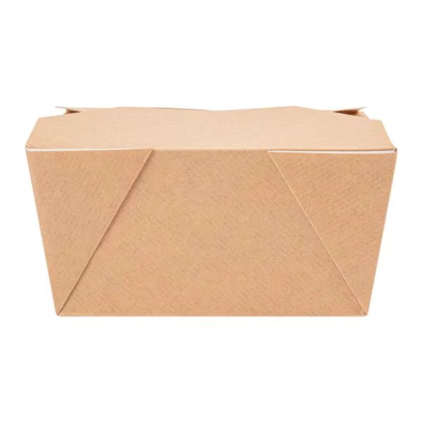 Cajas americanas microondables de cartón kraft "THEPACK"