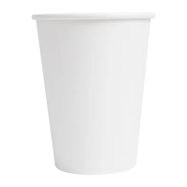 Vasos de cartón blanco para café 1 pared