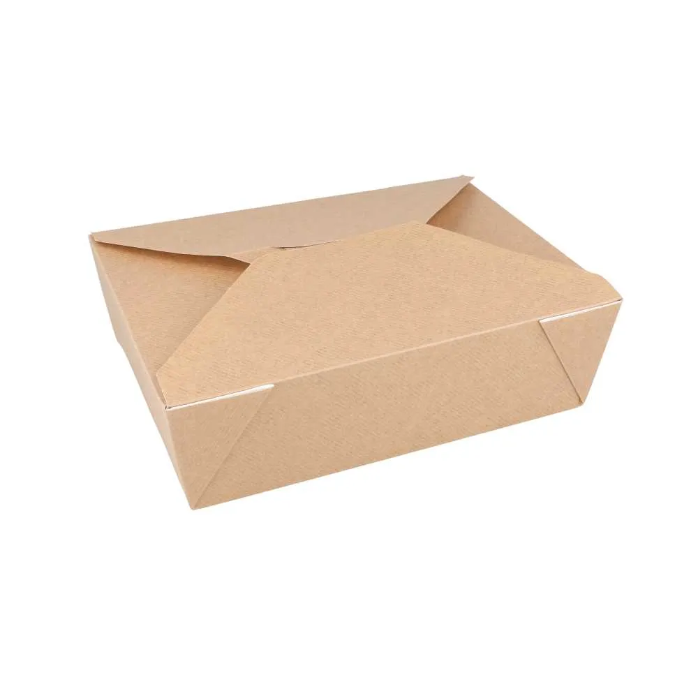 Cajas americanas microondables de cartón kraft "THEPACK"