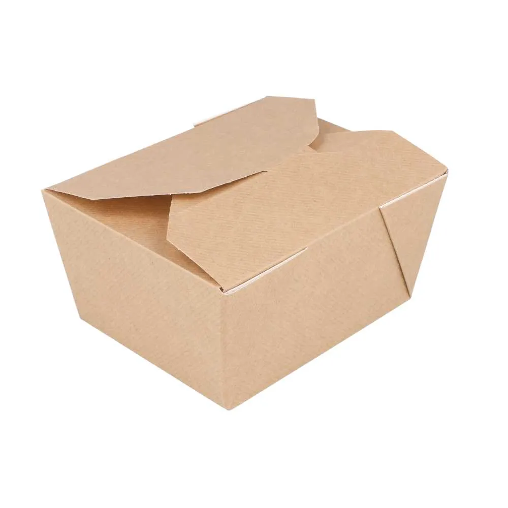 Cajas americanas microondables de cartón kraft "THEPACK"