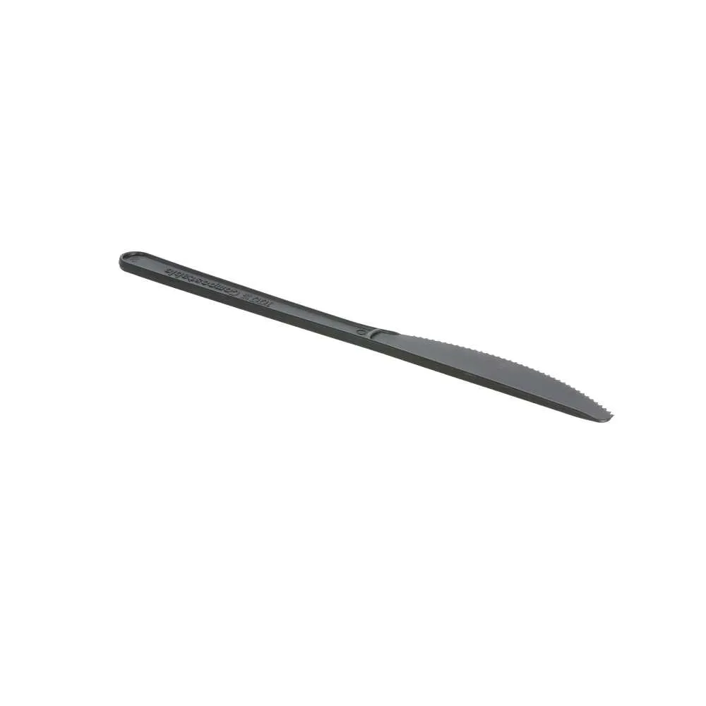 Cuchillos 18 cm negro cpla