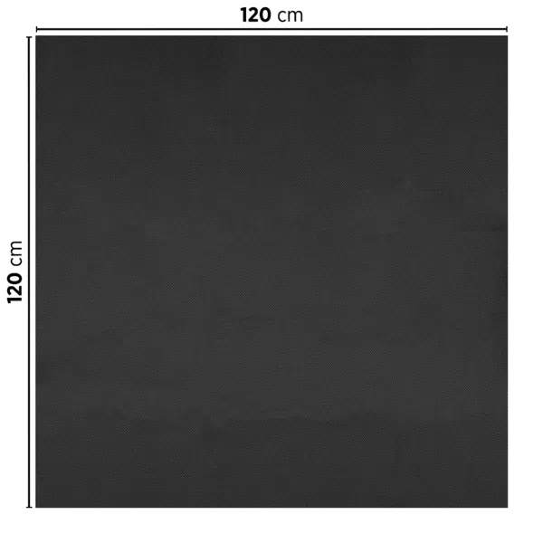 Manteles plegados color negro "SPUNBOND"