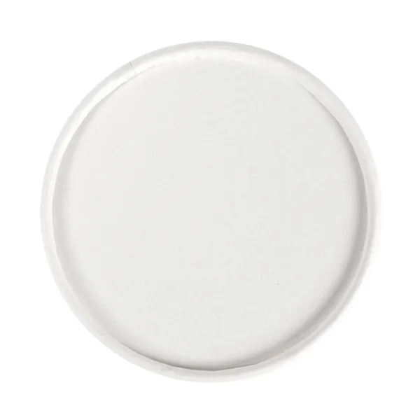 Tapas tarrinas helados 180 ml 280 + 18 pe g/m2 ø8,7 cm blanco cartoncillo