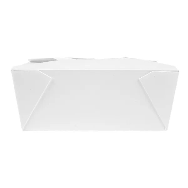 Cajas americanas microondables de cartón blanco "THEPACK""