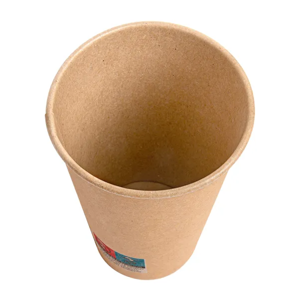 Vasos de cartón kraft para refrescos