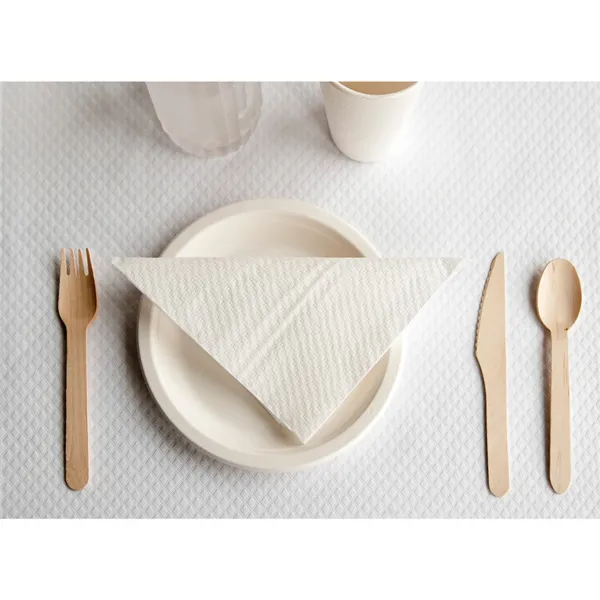 Mantel en rollo blanco celulosa 48 G/M2