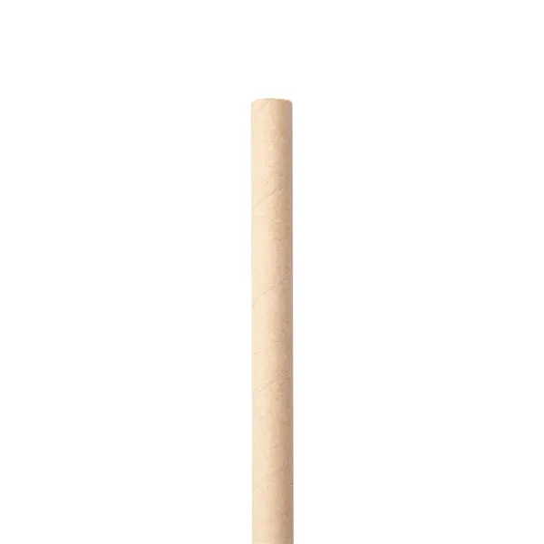 Pajitas de papel kraft rectas