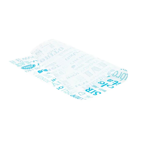 Papel antigrasa basket azul y blanco "PAROLE"
