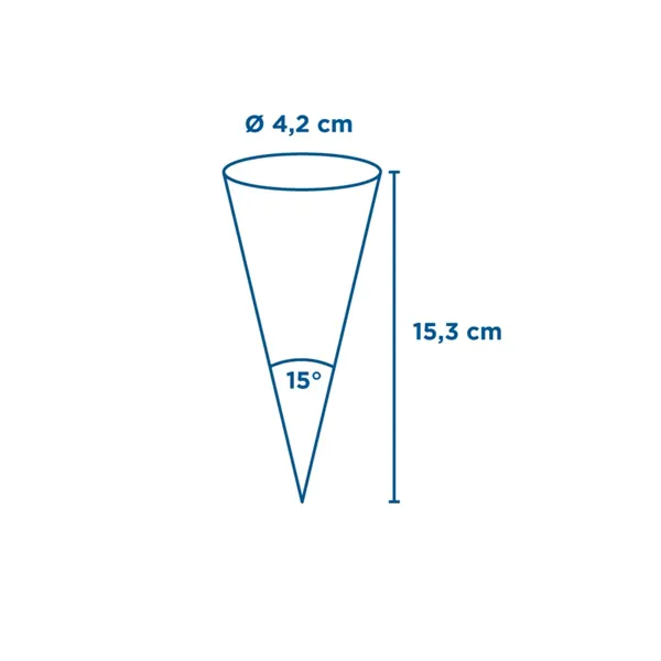 Conos de papel para helado "PAROLE"