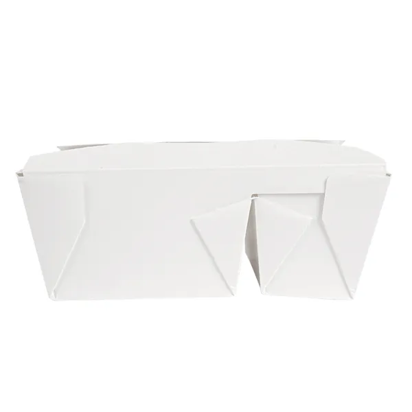 Cajas americanas de 2 compartimentos cartón blanco