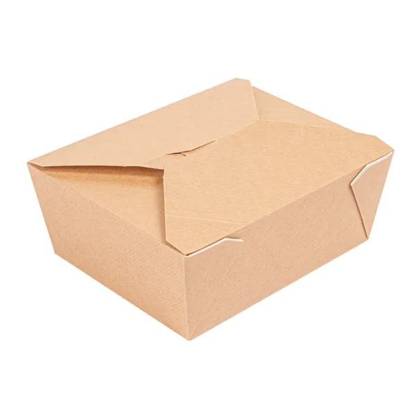 Cajas americanas microondables de cartón kraft "THEPACK"