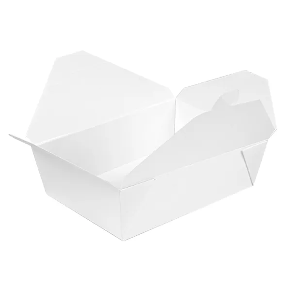 Cajas americanas microondables de cartón blanco "THEPACK""