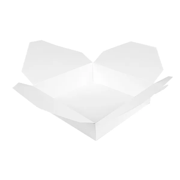 Cajas americanas microondables de cartón blanco "THEPACK""