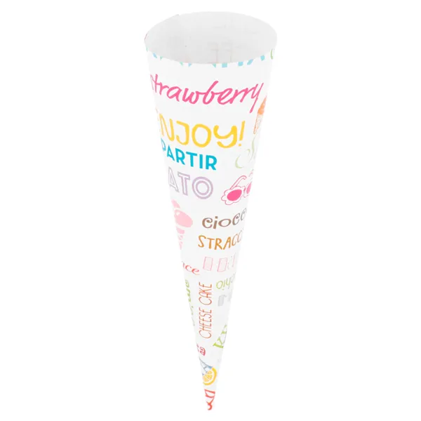 Conos de papel para helado "PAROLE"