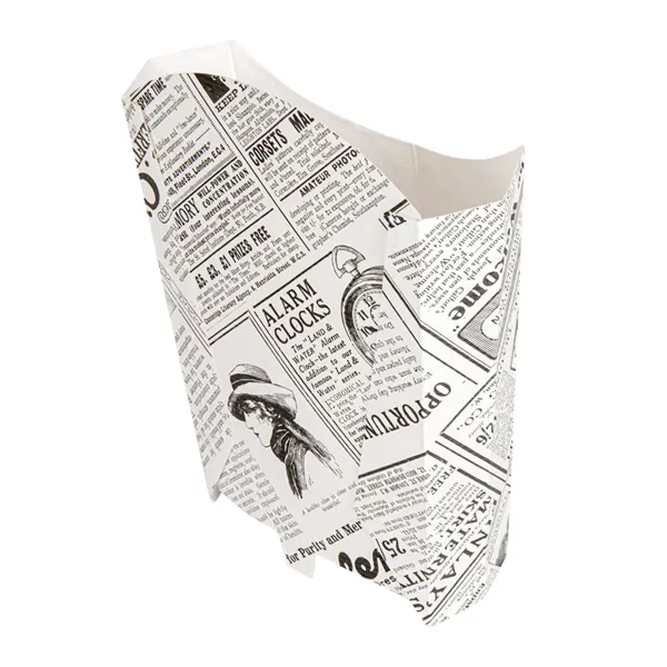 Cajetilla para patatas fritas cartón TIMES "THEPACK"