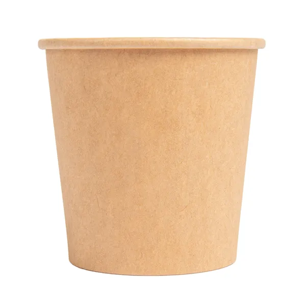 Vasos de cartón kraft para café