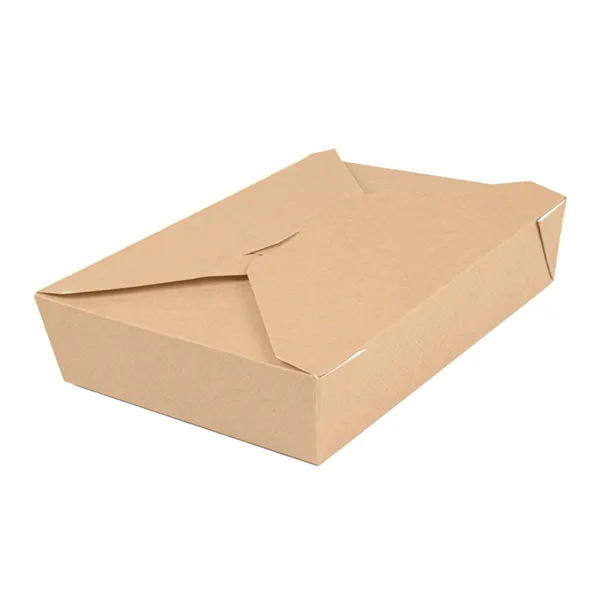 Cajas americanas microondables de cartón kraft "THEPACK"